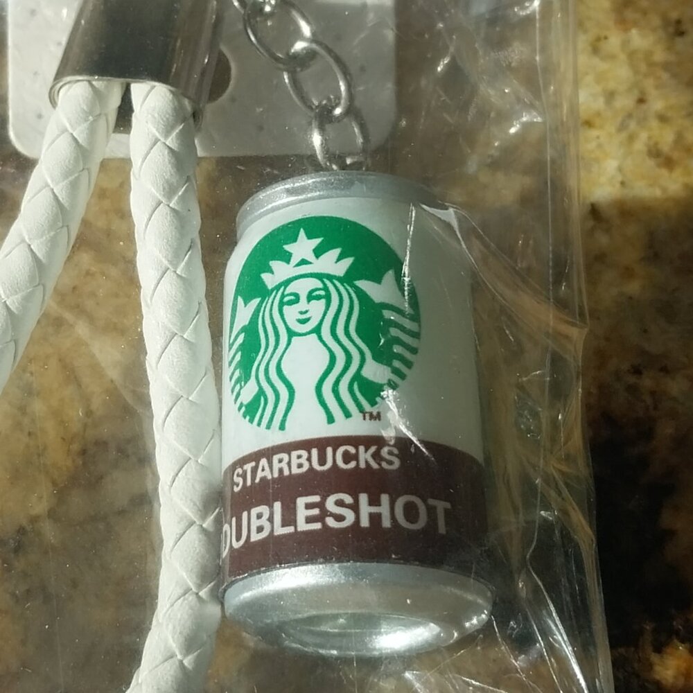 Fashion Can Keychain - Starbucks Double Shot
